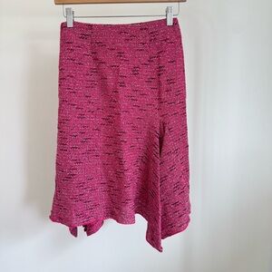 St John Pink Tweed Women's Skirt
